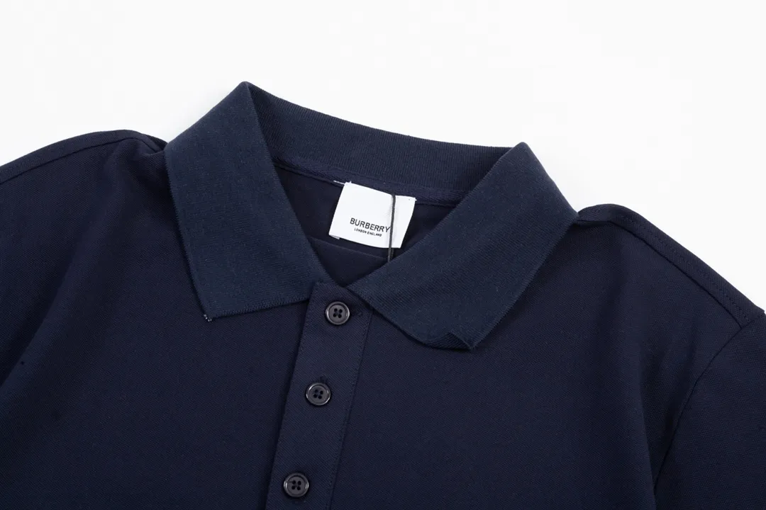 BURBERRY Classic Lo GO ， Retro Same Style Polo Versatile : Size：M-2XL